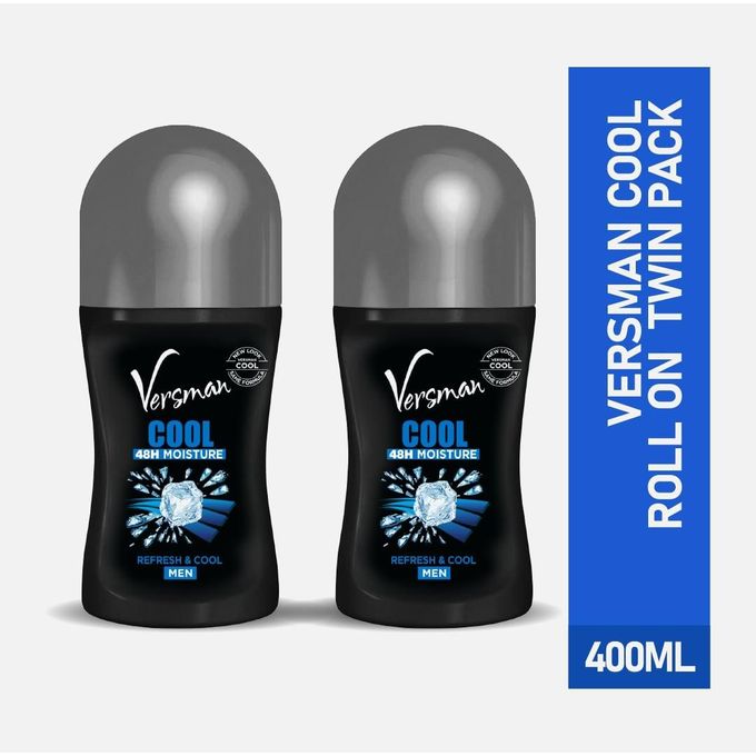 Versman Twin Pack Cool Roll On (Pack of 2)