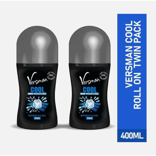 Versman Twin Pack Cool Roll On (Pack of 2)