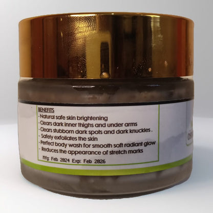 Magical Black Oshaprapra Soap - Dvee Organics - Brightening Body/Face Wash Good for Sebum Regulation, Spots & Acne Removal