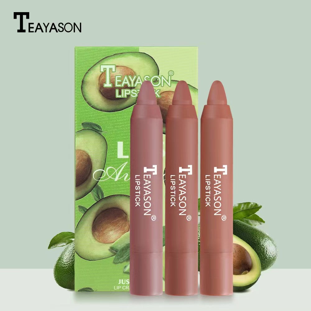 3pcs/set Velvet Matte Lipsticks Pencil Waterproof Long Lasting Lip Tint Pen Makeup Cosmetics