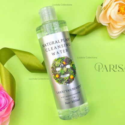Natural Plant Cleansing Water 6 In 1 Makeup Remover Cleanser - Laiou Yan Beauty