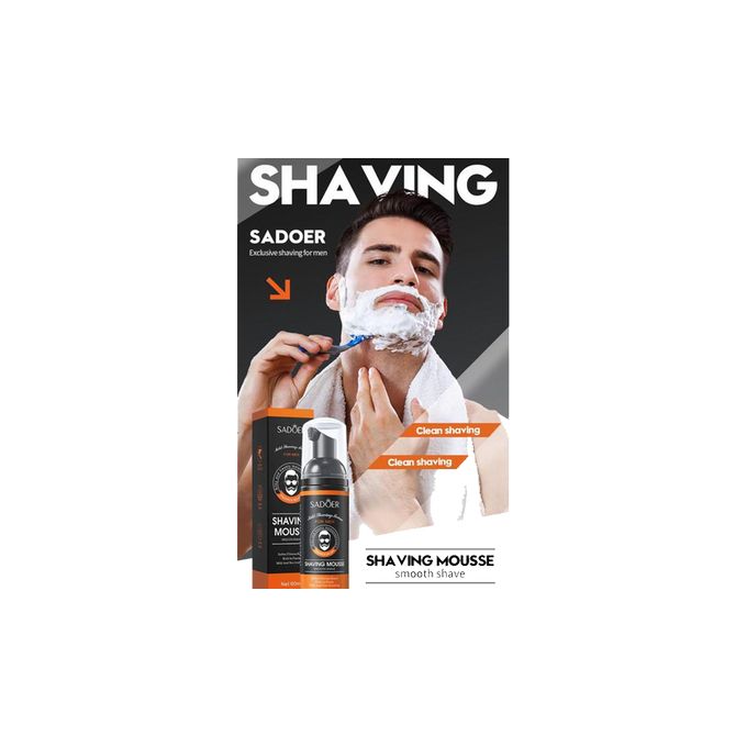 Men Smooth Shave,Shaving Mouse -60ml