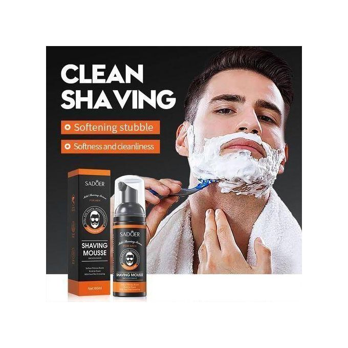 Men Smooth Shave Shaving Mousse