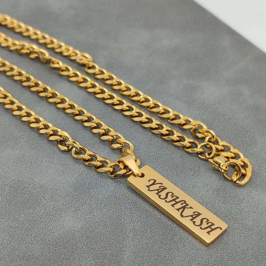 Men's Pendant Necklace Gold