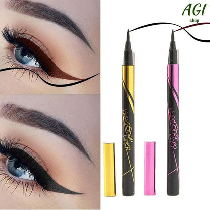 Eyeliner Pen Waterproof Long Lasting Eye Liner Pencil Quick Drying Not Bloom Natural Eyeliner Liquid Pen Cosmetic Tools Professional Makeup