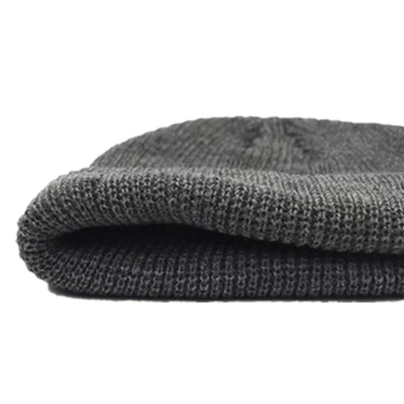 Fashion Hip Hop Beanie Knitted hat Men Skullcap Women Warm Brimless Baggy Melon Hats & Caps short domed knitted hat Men's and women's warm pullover cold hat thin melon