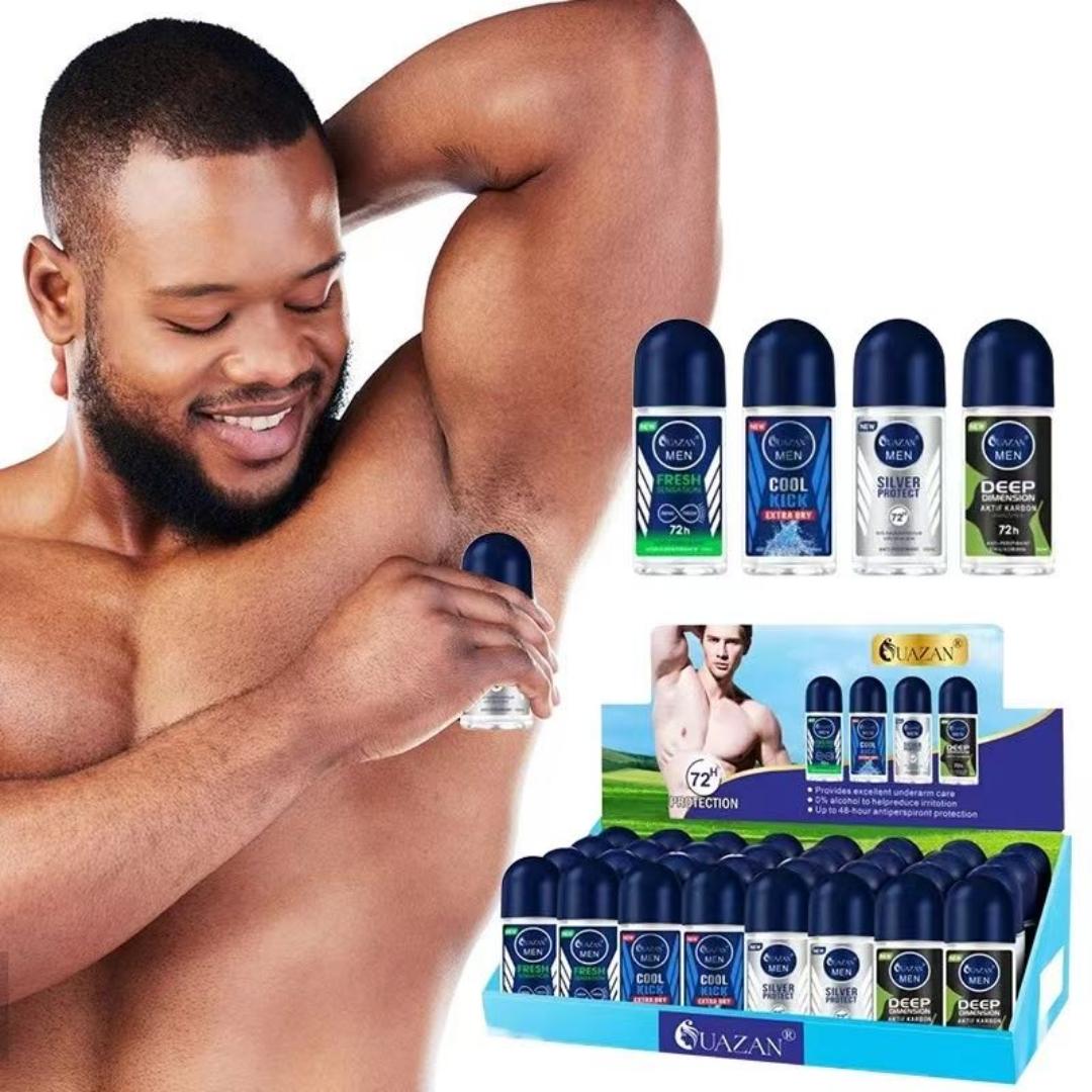 OFFER!!! Uazan MEN Antibacterial Anti-Perspirant, 48 hr - 50 ml - protects the skin from sweat and bacteria f Or a long-lasting dryness and a clean skin feel just like after the shower.