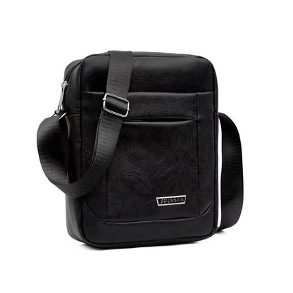 Men's Bag New Large Capacity Single Shoulder Bag Pu Business Men's Messenger Bag Men's Single Shoulder Backpack
