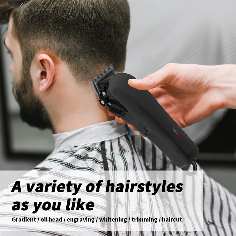 Hair Clipper Oil Head Electric Push Shear USB Charging Hair Trimmer for Men Women Household Travel Electric Barber Machine