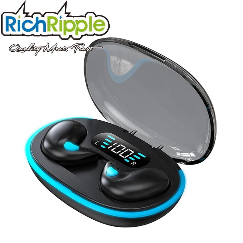 TWS Wireless Sleep earphones Bluetooth Earphone earpods Earphone Bluetooth V5.0 Touch Control for all Smart phone