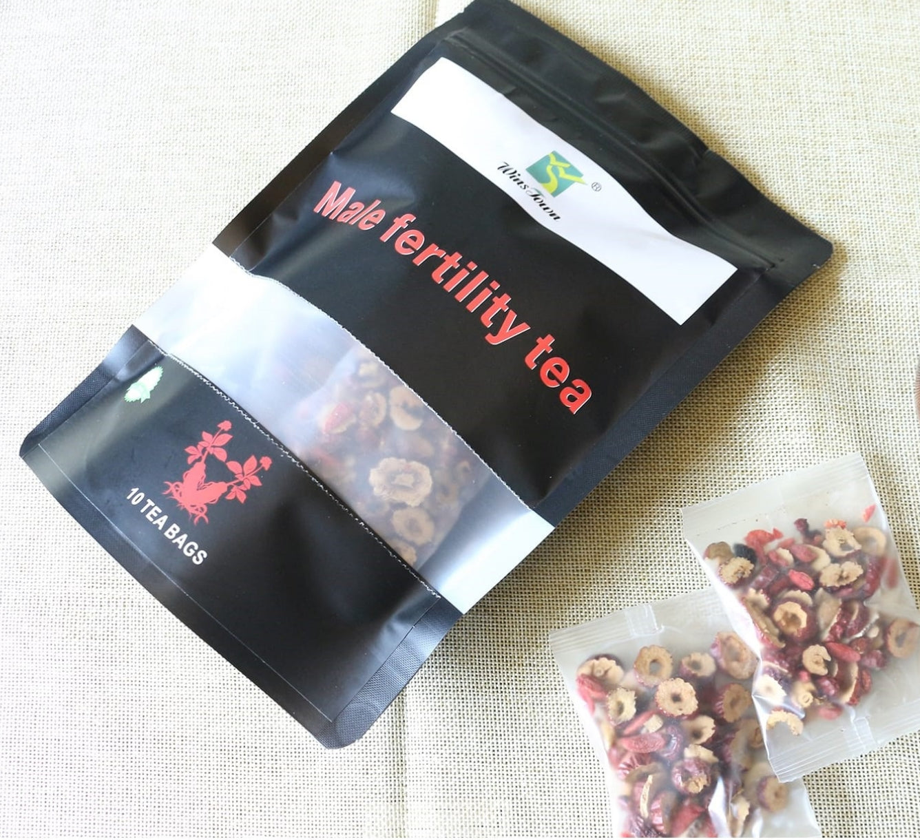 Wins Town Male Fertility Tea Natural Vitality Stamina Drive Energy Boost