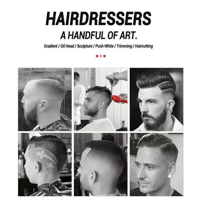 New Transparent Hair Clipper Power Display Electric Hair Clippers Men's Electric Shaver Trimmer