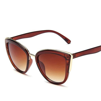 2024 New Arrivals Women Sunglasses Female Fashion Cateye Polarized Sunglasses, Sunwear Vintage Gradient Glasses Retro Cat eye Goggle Sun glasses Female Eyewear UV400 Eyewear Accessories