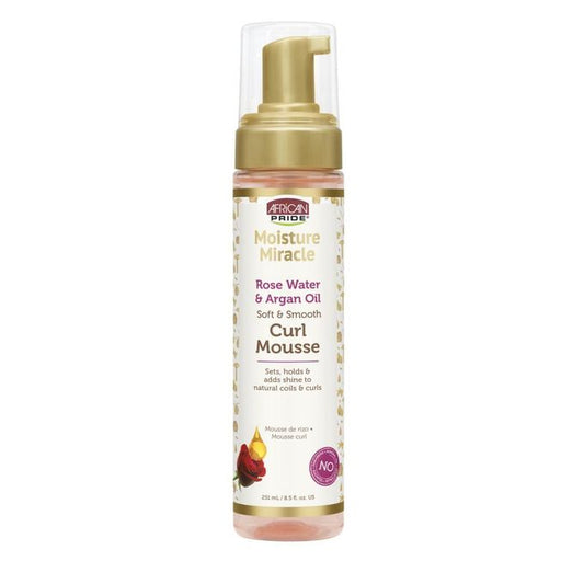 Moisture Miracle Rose Water & Argan Oil Curl Mousse