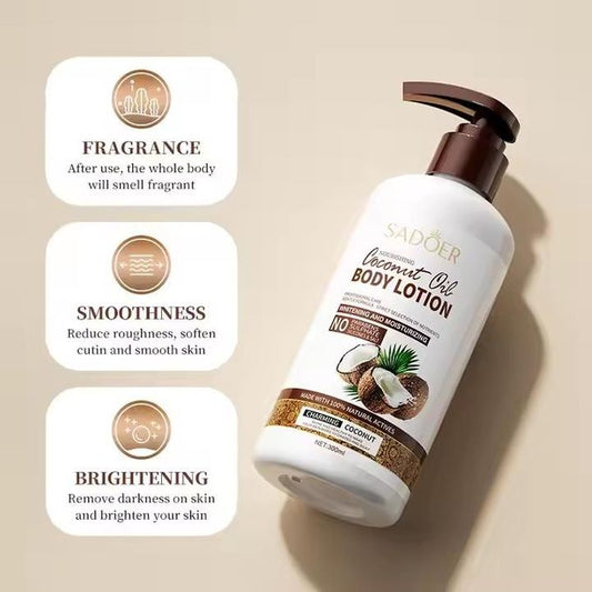 Moisturizing Improve Dry Rough Skin Brighten After Body Wash Care Organic Sweet Almond Body Lotion Cream