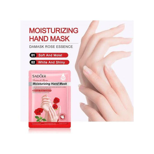 Moisturizing, Softening Rose Essence Hand Mask