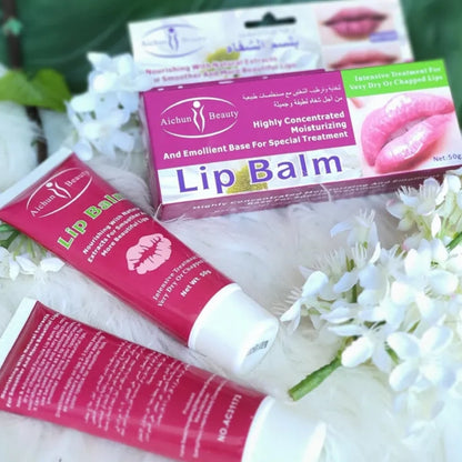 Lip Balm For Smoother Dry Chapped Lips With Natural Extracts Moisturizing and Emollient Gloss Base - Aichun Beauty