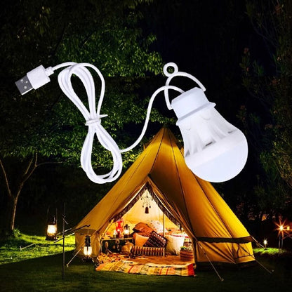 FRANK LED USB Power Book Light 5W 5V LED LED Reading Student Study Table Lamp Lantern Portable Camping Lamp Mini Bulb Super Birght For Outdoor White