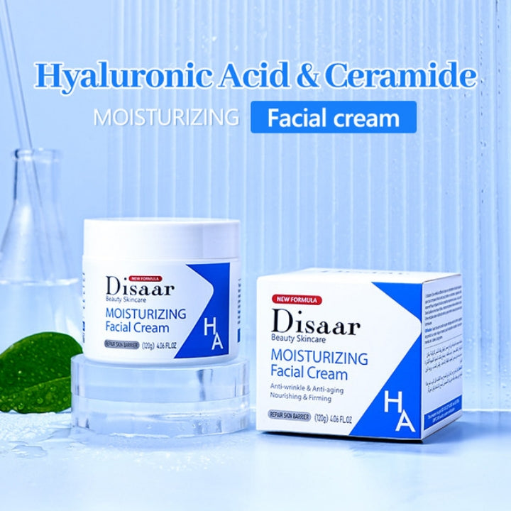 Hyaluronic Acid Moisturizing Facial Cream Anti-wrinkle Anti-aging Firming HA - Disaar