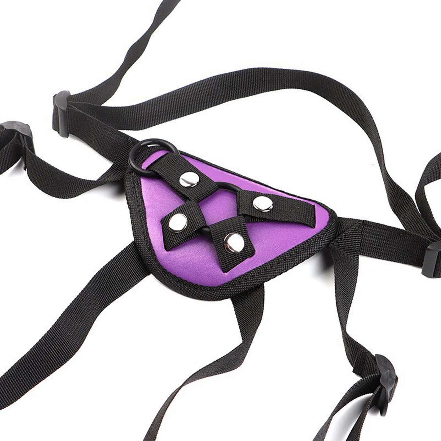 Women Strap-on Harness Adjustable Universal Chastity Belt BDSM Bondage Strap for Suction Cup Dildo Butt Plug Erotic Fetish Adult Sex Toy For Women Lesbian Men Couples