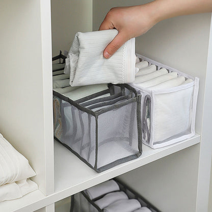 Folding Closet Organizer Panties And Socks Storage Boxes Wardrobe Clothes Underwear Organizer Drawers Clothes Separator Boxes