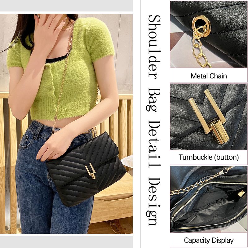 New Arrival Ladies Mini Chain Bag (Necklace free gift) Small Women Shoulder Bag Tiny Crossbody Bag