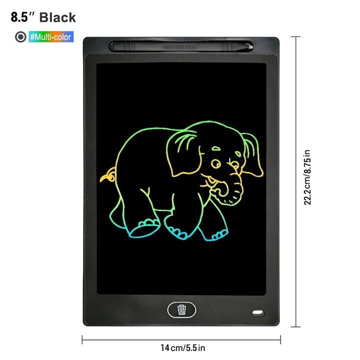 Smart LCD Writing Tablet, 8.5 Inch Graphics Tablet Electronic Writing Drawing Colorful Screen Doodle Board For kids