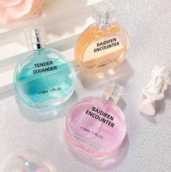 3 bottles of perfume for women long-lasting fragrance fresh student light fragrance perfume Fast delivery within 1-5 days
