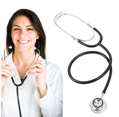 Double Head Stethoscope Professional Cardiology Stethoscope Doctor Medical Equipment Student Vet Nurse Devices Accessorie Kit