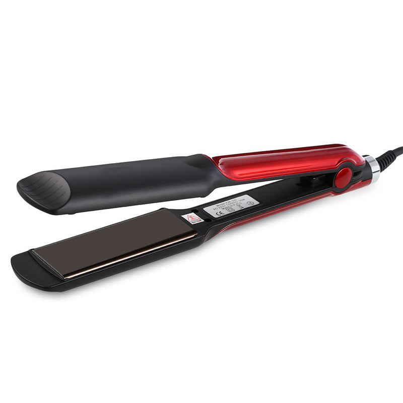 Professional Hair Straightener Titanium Porttable Fashion Style Plate Perm Flat Hair Iron Wet / Dry Wide Plates Fast Heating Hair Styling