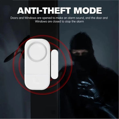Horn Door Window Anti-Theft Alarm Wireless Burglar Alarm Home Security System Security Sensor Magnetic Contact Alarm Magnetic Sensor Home Safety Device Mini Horns & Sirens Anti-theft Device Burglary