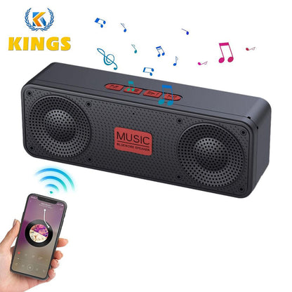 Portable Bluetooth Speaker TF Card FM Mode HD Sound Quality FM Music