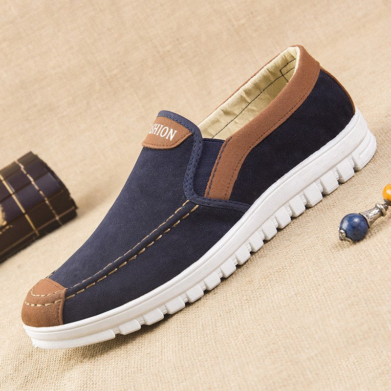 Shoes Men Shoes Loafers Classic Rubber Shoes Men's Shoes Casual Walking Shoes Loafers Slip-On Shoes