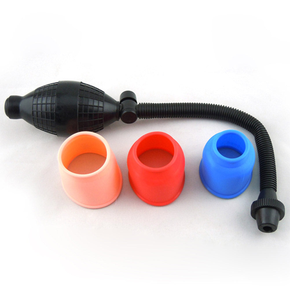 Manual Penis Vacuum Pump Cock Extender Air Pressure Enlarger Device for Male Erection Adult Sex Toy for Men