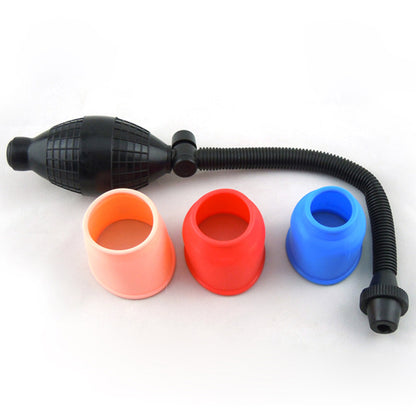 Manual Penis Vacuum Pump Cock Extender Air Pressure Enlarger Device for Male Erection Adult Sex Toy for Men