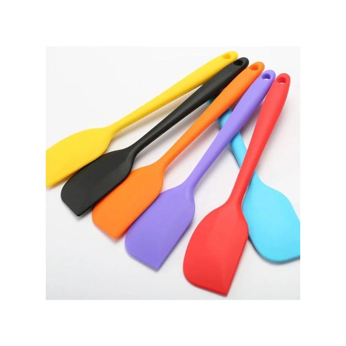 Silicone Brush + Spatula - Heat Resistant Scraper Oil Pastry cake baking cooking kitchen tool