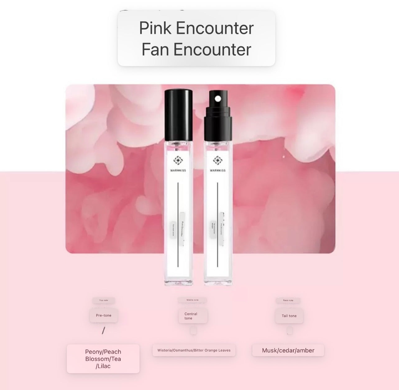 🔥!!!/WARMKISS/Special offer !!!10ML Tender Encounter Perfume Persistent fragrance retention Fresh and sweet Ladys flower and fruit fragrance Women's Perfume