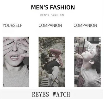 TIGERAO Brand Double-sided Transparent Hollow Automatic Mechanical Men Watches Top Brand Original Men's Watches Luxury Chronograph Quartz Sports Watches Male Wrist Watch Waterproof Luminous Watches