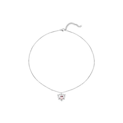 New Best Selling Magic Heart Necklace Women's Niche Design Collarbone Necklace Simple Personalised Pendant Necklace