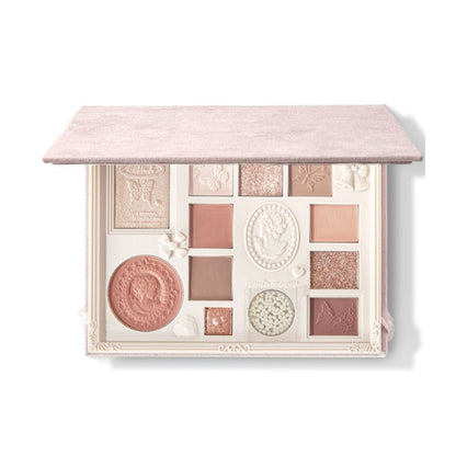 Capel 12 color lace eye shadow dream goddess dumb pearl powder blusher high gloss powder gel liquid eye shadow