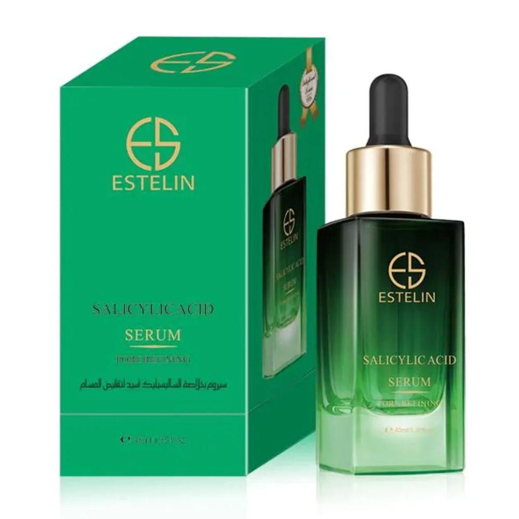 Estelin Salicylic Acid Serum Pore Refining Tighten and refine Balance Oil Secretion Better Skin Texture