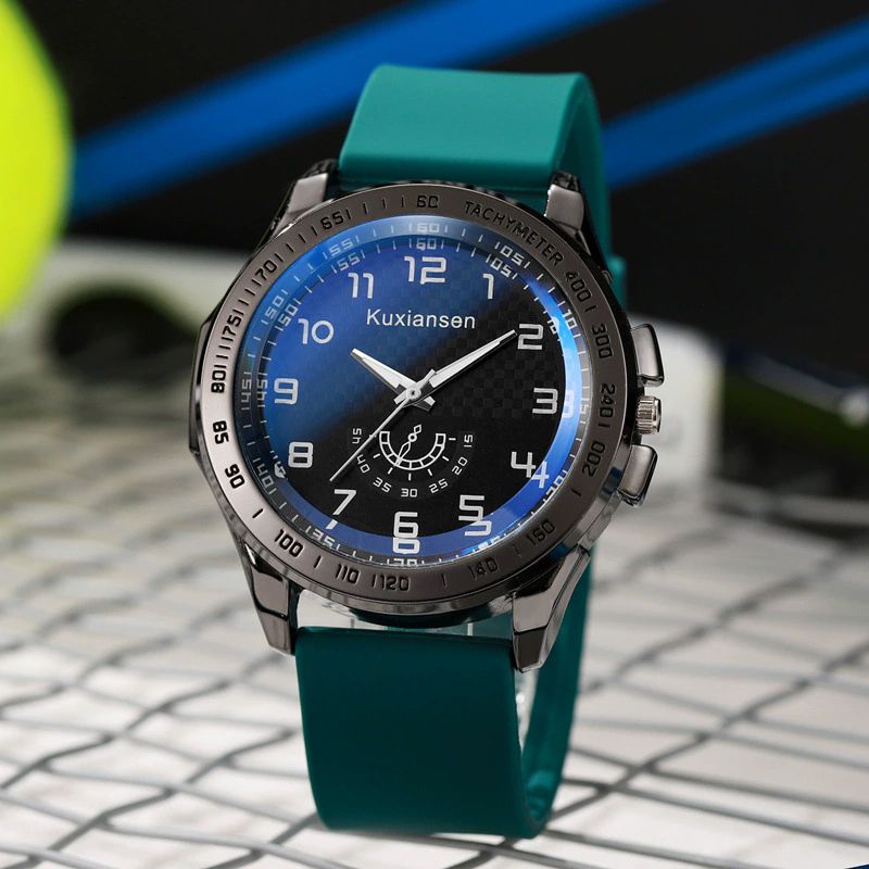 business watches men Large Dial Watches for Men's Waterproof Men Watch Fashion Trend Quartz Analog Male Watch Wrist Watch Valentines Gift Quartz Watches Sports Watch