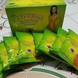 SLIMMING TEA Catherine Tea Chrysanthemum Herbal Weightloss - 32 Bags Green