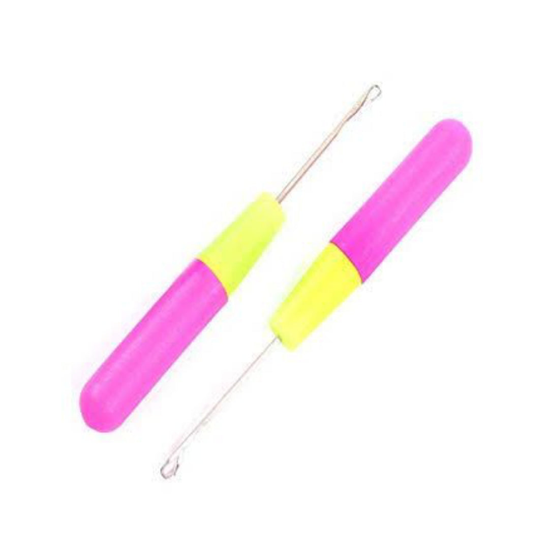 2/3/4 PCs Latch Hook Crochet Needle For Braids Hair Wig & Shaggy Mats Making Craft DIY Tool