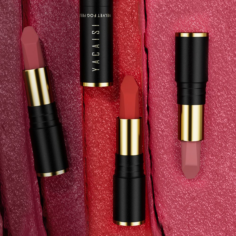 Hyaluronic Acid Velvet Lipstick Matte Plain Whitening Student Lipstick Non Staining Glass Non Fading Lip Gloss Matte Velvet Hyaluronic Acid Lipstick Waterproof Makeup