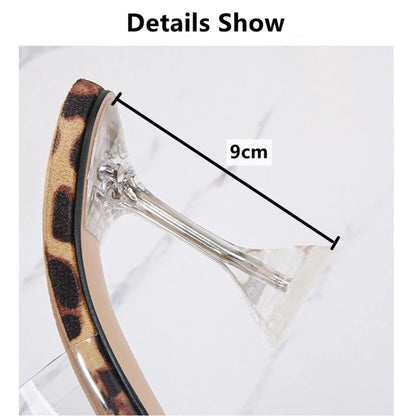 Ladies Shoes Women Shoes Sandals Heels High-heeled Shoes Slippers Flip Flops Leopard Print Female Shoes On Sale