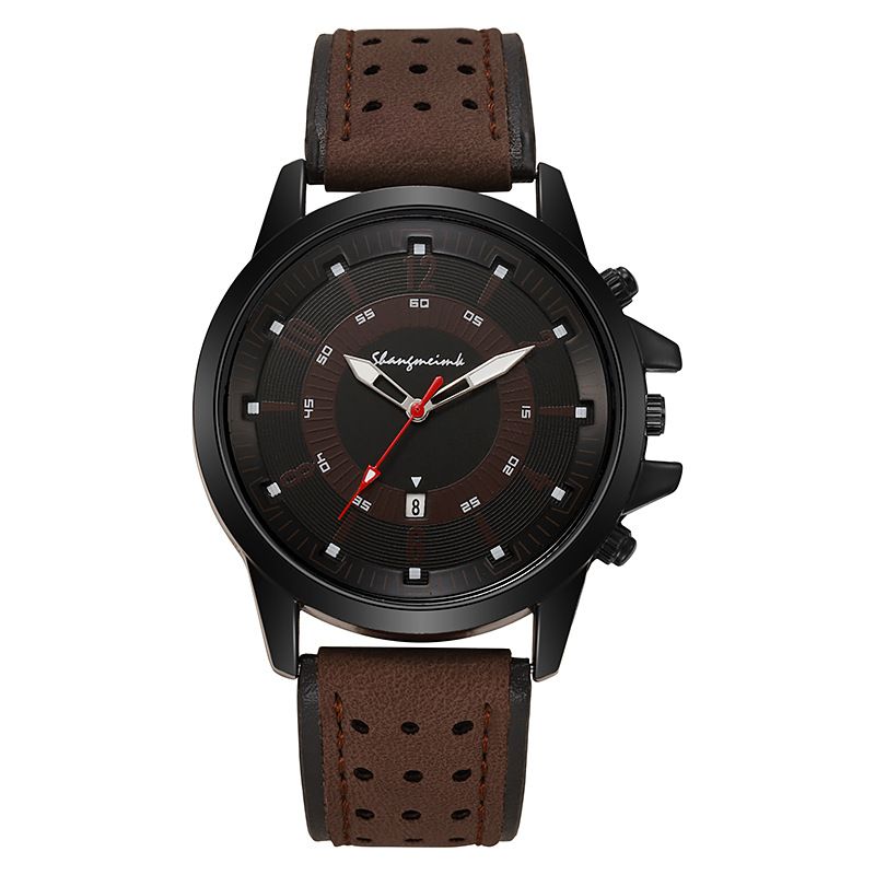 New Men Quartz Watch Casual Fashion Men Watch Big Sport Wrist Watches Leather Strap Watch Men Army Military Quartz Watch For Male Clock