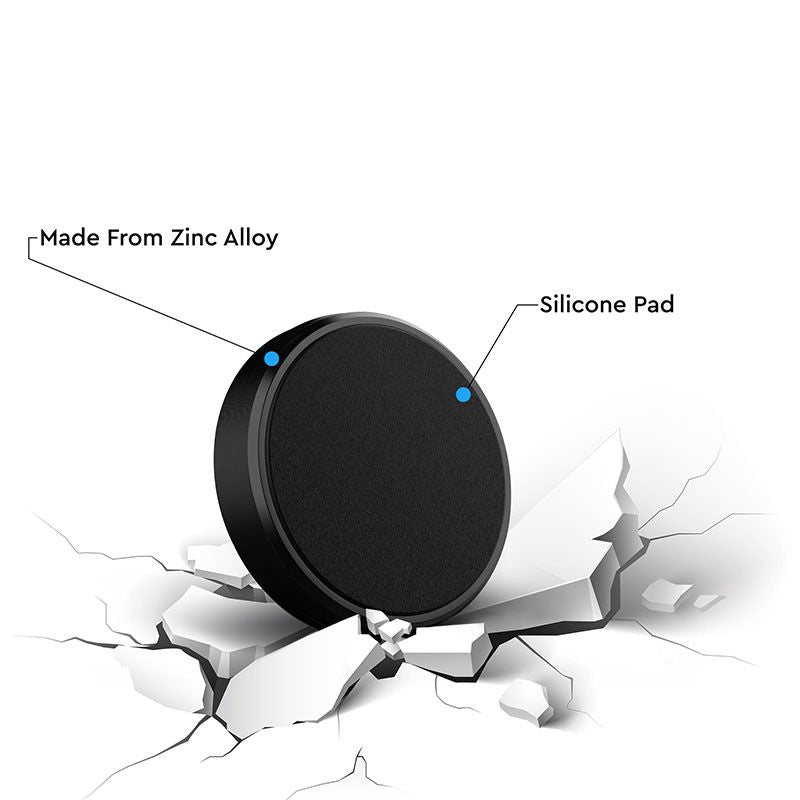 Sucker Car Phone Holder Universal Magnetic Mount Bracket Stick On Car Phone Stand for iPhone Xiaomi Huawei Samsung Dashboard Wall Mounted Car Magnet Sticker