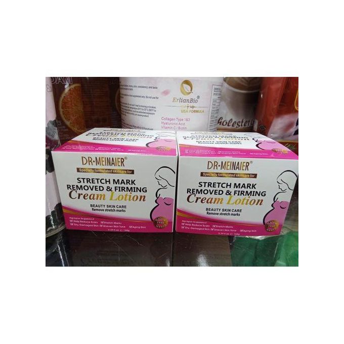 2 Packs Dr. Meinaier Cream + Lotion For Stretch Mark Removed & Skin Firming Cream Anti Stretch Marks Anti - Stretch Marks Moisturizes and Nourishes Skin Anti Strech Marks Cream and Lotion