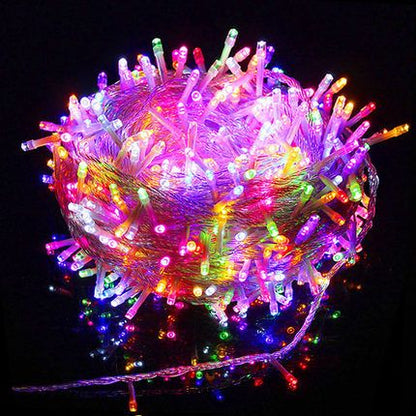 3M LED Light Crystal Ball Star Lights Outdoor Garden Camping Light String 20 LED Lights Garland Light Led String Lights Ramadan Decorations Christmas Festive Atmosphere Lights